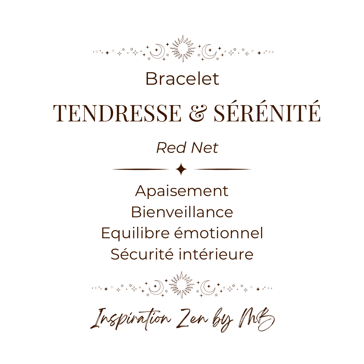 Bracelet Tendresse & Sérénité