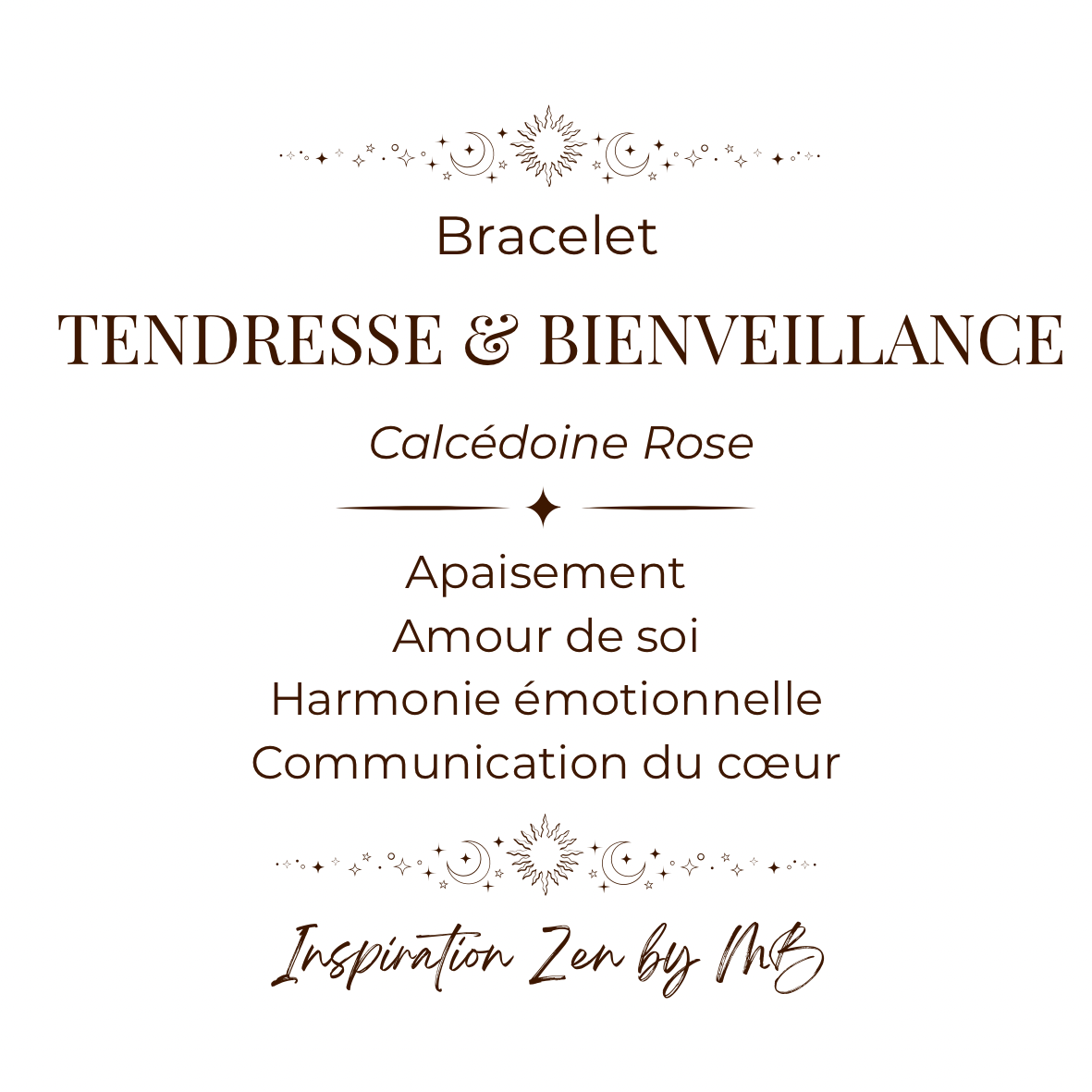 Bracelet Tendresse & Bienveillance