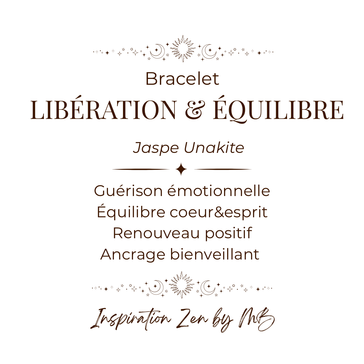 Bracelet Libération & Équilibre