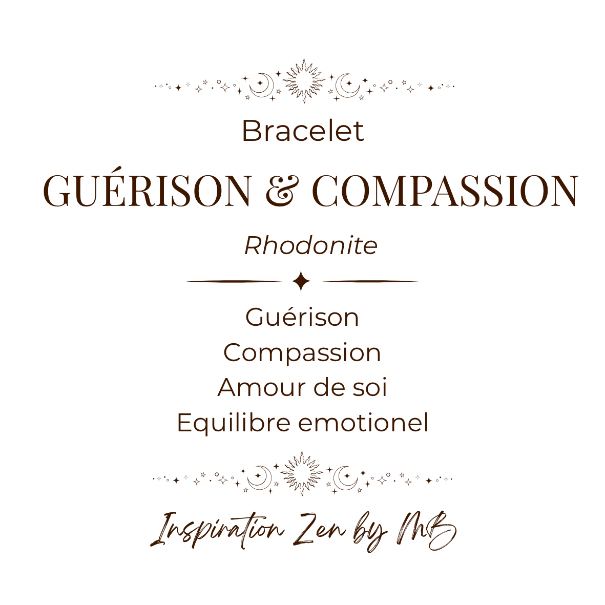 Bracelet Guérison & Compassion