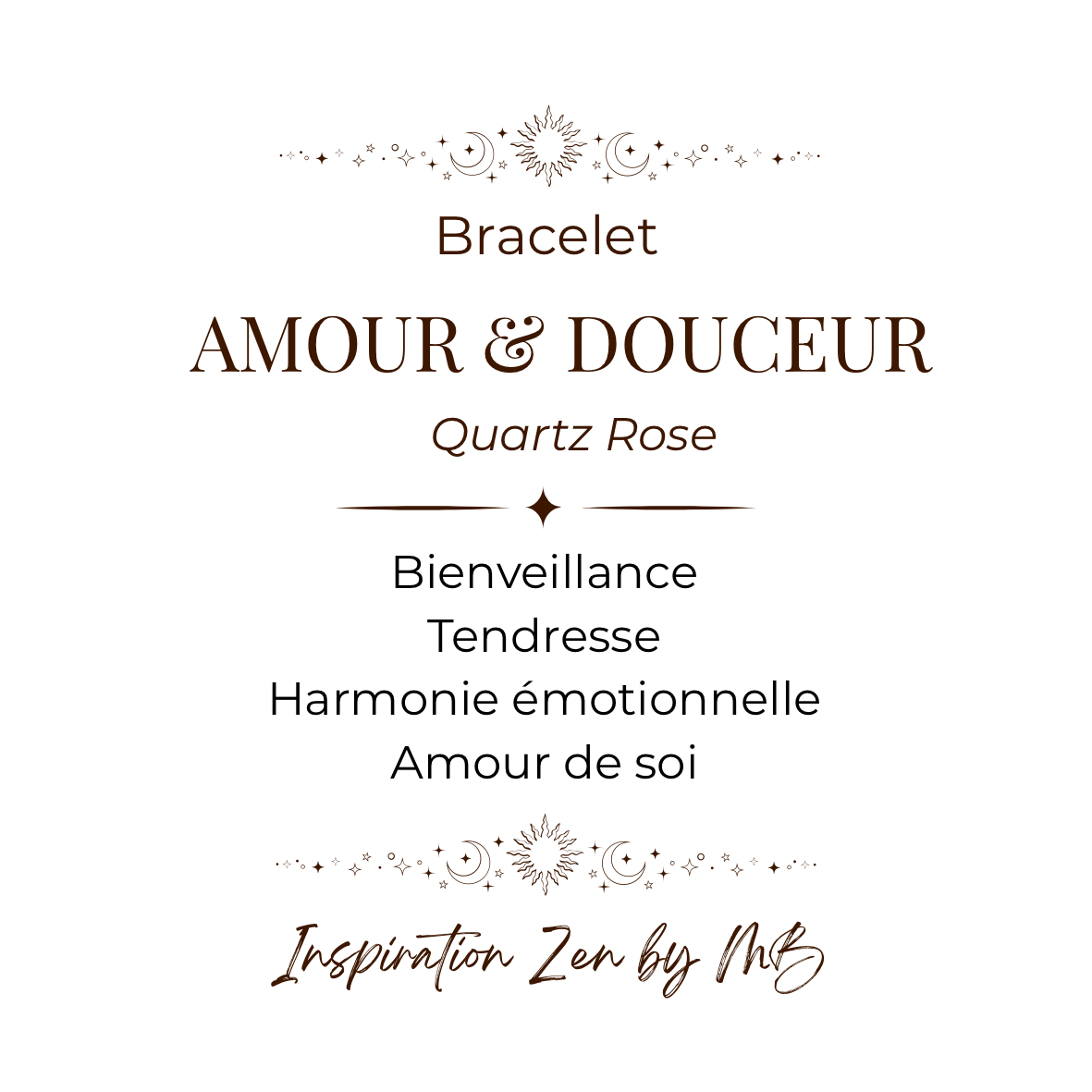 Bracelet Amour & Douceur